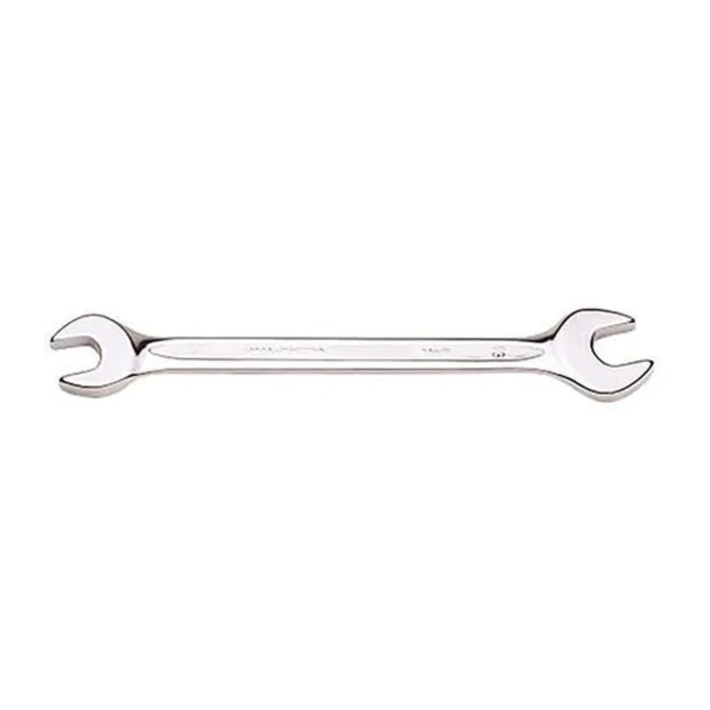 Bahco Double Ended Open Spanner Metric 10 to 11 mm, Alloy Steel, Chrome Finish, 153mm 6M-10-11