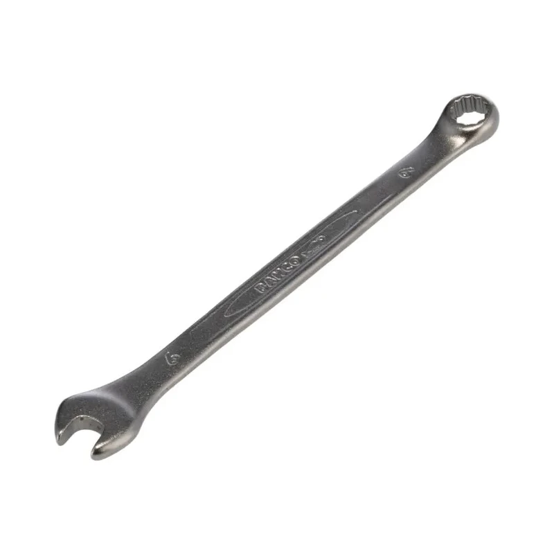 Bahco Combination Spanner 6 mm, 112mm Overall Length, Alloy Steel Chrome Finish 111M-6