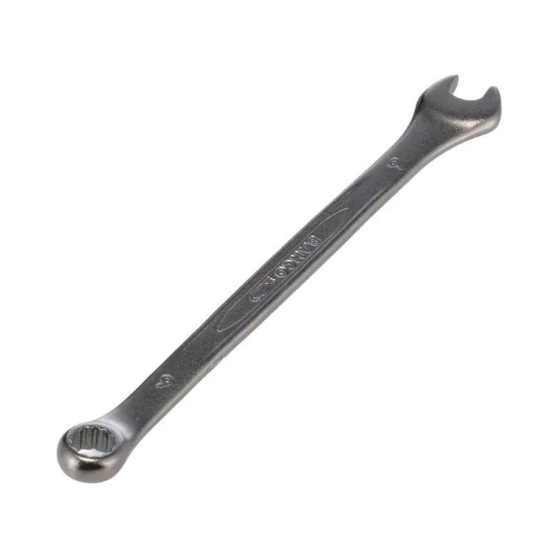 Bahco Combination Spanner 6 mm, 112mm Overall Length, Alloy Steel Chrome Finish 111M-6