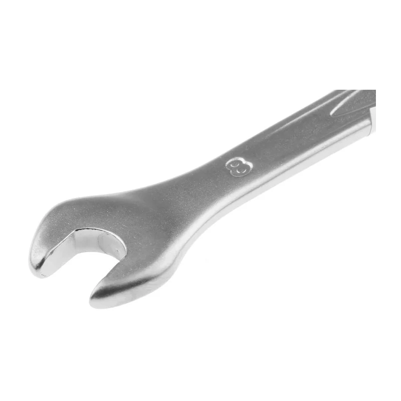 Bahco Combination Spanner 8 mm, 130mm Overall Length, Alloy Steel, Chrome Finish 111M-8