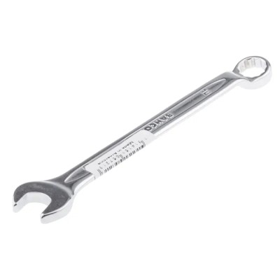 Bahco Combination Spanner 10 mm, 150mm Overall Length, 12 Points, 15° Offset Angle Alloy Steel Chrome Finish 1952M-10