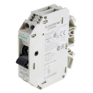 Schneider Electric TeSys GB2 Thermal Circuit Breaker 10A Current Rating 1-Pole DIN Rail GB2CD16