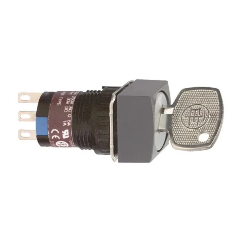 Schneider Electric Selector Switch Black Handle Stay Put, 2 Positions XB6ECD222P