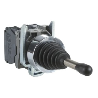 Schneider Electric Harmony XD4 2-Axis Joystick Lever Spring Return IP66 600V AC 220mA XD4PA22