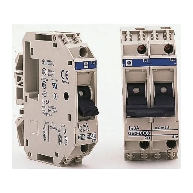 Schneider Electric TeSys GB2 Thermal Circuit Breaker 8A Current Rating 1-Pole DIN Rail GB2CD14