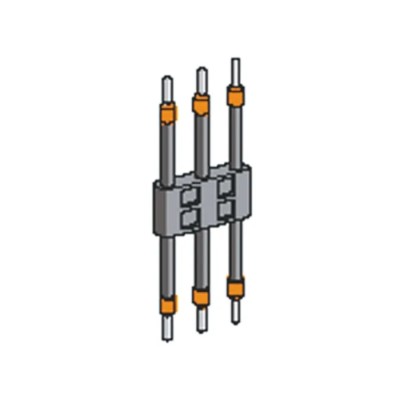 Schneider Electric TeSyS GV Connection Link for use with LC1D09...D38 GV1G02