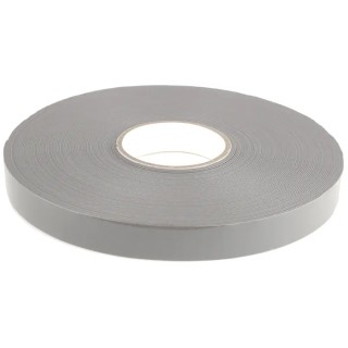 RS PRO Double Sided Grey Foam Tape 25mm Width x 33m Length, 1.1mm Thickness 125-4307