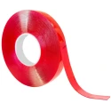 RS PRO Translucent Double Sided Foam Tape, 19mm Width x 33 m Length, 1 mm Thickness 125-4309