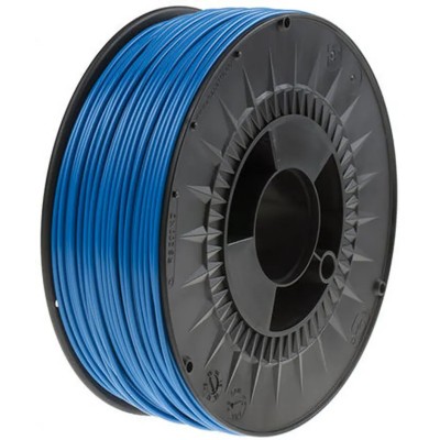 RS PRO 2.85 mm Blue PLA 3D Printer Filament, 2.3 kg 125-4340
