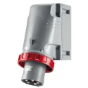 Scame OPTIMA-TOP Industrial Power Connector Red Wall Mount 3P+PE 125A 415V IP67 IP67