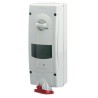 Scame Socket Switchable Industrial Interlock 3+E Earthing Position 6h Straight Red Plastic Body 16A 400V IP44 IP44