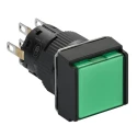 Schneider Electric Harmony XB6 Series Illuminated Push Button Switch, Spring Return, Panel Mount, 16 mm Cutout XB6ECW3B2P