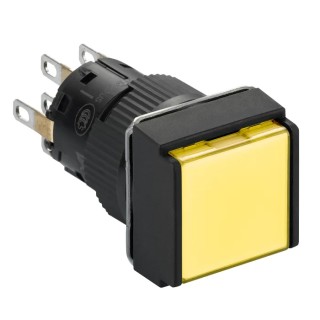Schneider Electric Harmony XB6 Series Illuminated Push Button Switch, Spring Return, Panel Mount, 16 mm Cutout XB6ECW5B2P