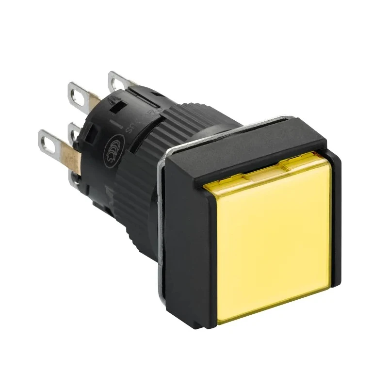 Schneider Electric Harmony XB6 Series Illuminated Push Button Switch, Spring Return, Panel Mount, 16 mm Cutout XB6ECW5B2P