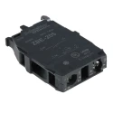 Schneider Electric Harmony Series Contact Block, 60V, 1 NO/1 NC, Screw Terminal, 10A Current Rating ZBE205