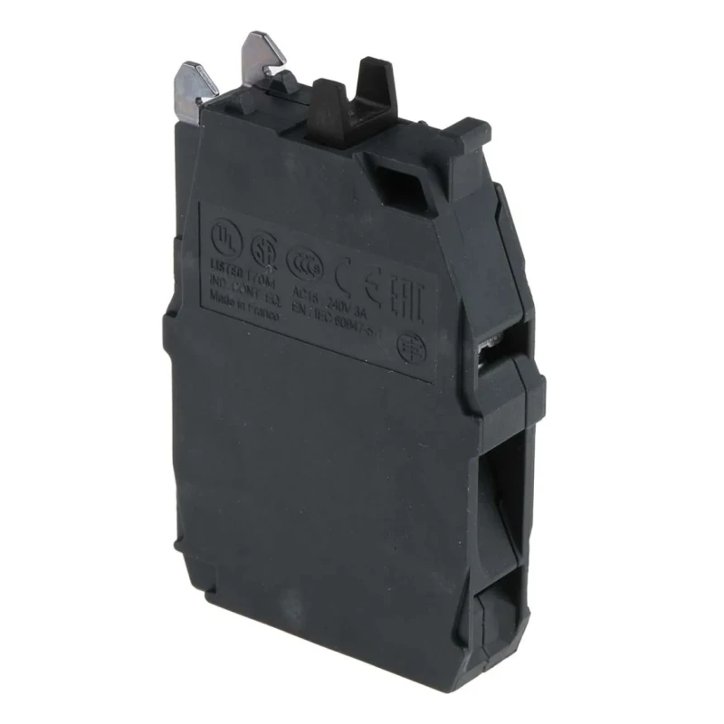 Schneider Electric Harmony Series Contact Block, 60V, 1 NO/1 NC, Screw Terminal, 10A Current Rating ZBE205