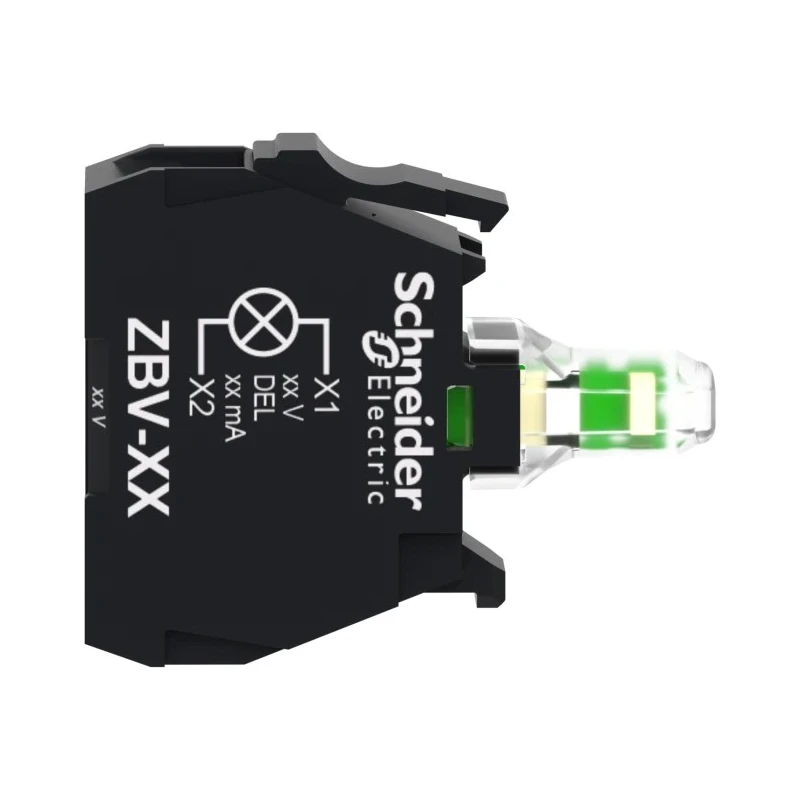 Schneider Electric Harmony XB Series Light Block, 24V Voltage, White LED Illumination ZBVB1