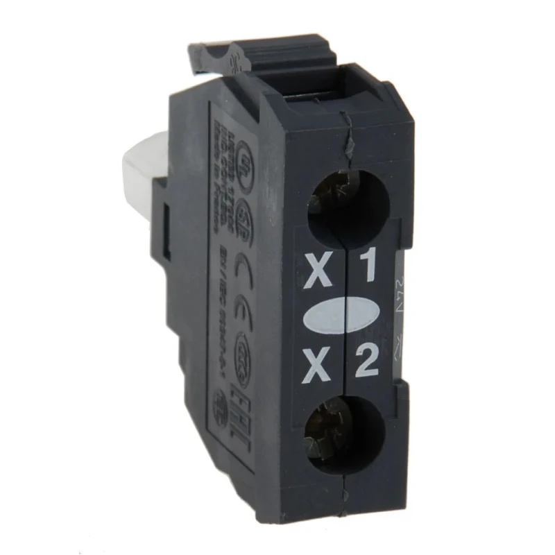 Schneider Electric Harmony XB Series Light Block, 24V Voltage, White LED Illumination ZBVB1