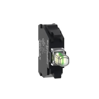 Schneider Electric Harmony XB Series Light Block White LED Illumination, 110V, 14mA Screw Terminal ZBVG1