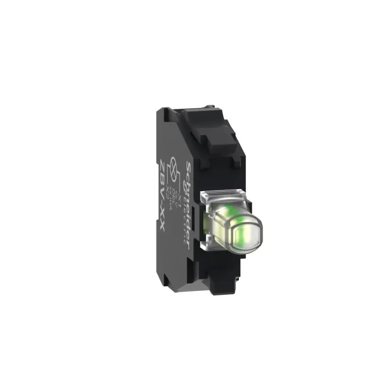 Schneider Electric Harmony XB Series Light Block White LED Illumination, 110V, 14mA Screw Terminal ZBVG1