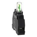 Schneider Electric Harmony XB Series Light Block White LED Illumination, 110V, 14mA Screw Terminal ZBVG1