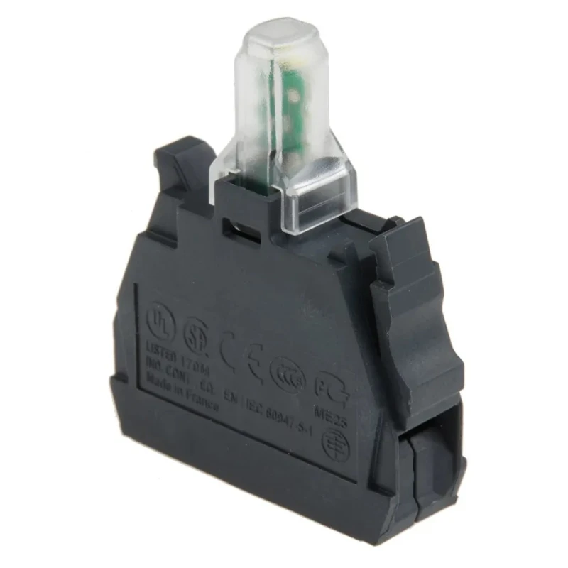 Schneider Electric Harmony XB Series Light Block White LED Illumination, 110V, 14mA Screw Terminal ZBVG1