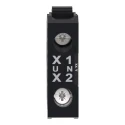 Schneider Electric Harmony XB Series Light Block White LED Illumination, 110V, 14mA Screw Terminal ZBVG1