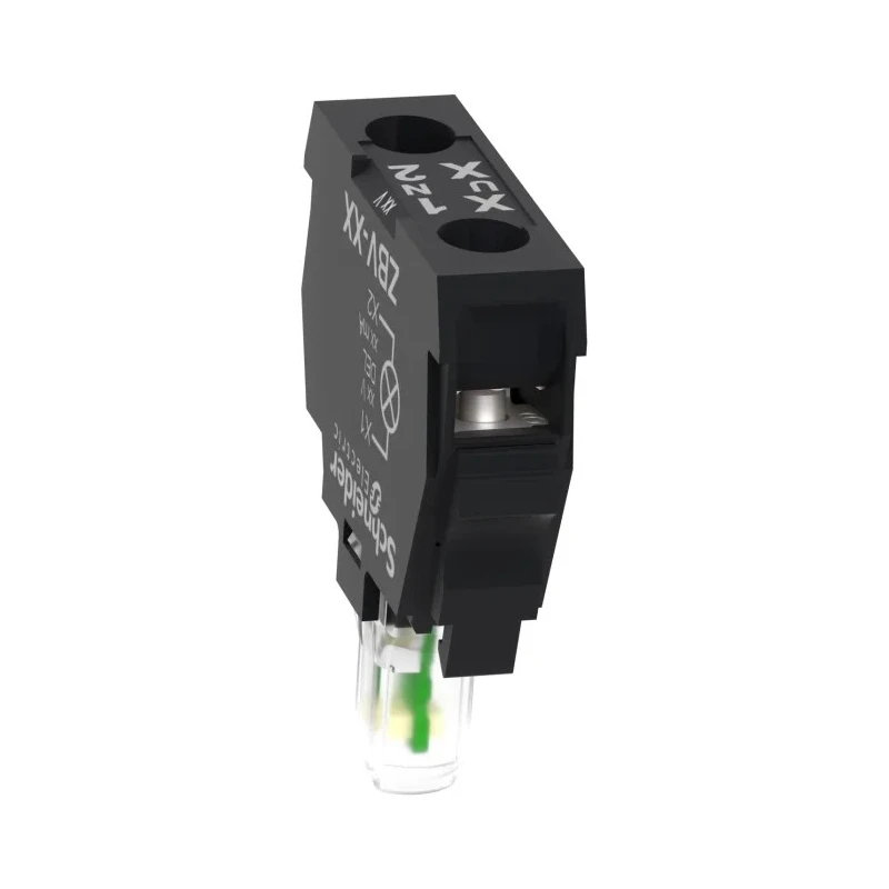 Schneider Electric Harmony XB Series Light Block White LED Illumination, 110V, 14mA Screw Terminal ZBVG1