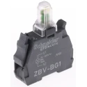 Schneider Electric Harmony Series Light Block LED White Illumination 120V 24V ZBVBG1