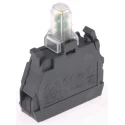 Schneider Electric Harmony Series Light Block LED White Illumination 120V 24V ZBVBG1