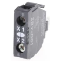 Schneider Electric Harmony Series Light Block LED White Illumination 120V 24V ZBVBG1