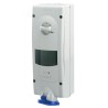 Scame Socket Switchable Industrial Interlock IP44 2+E, Earthing Position 6h Straight Blue Plastic Body 32A 230V IP44
