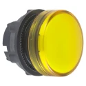 Schneider Electric Yellow Pilot Light 22 mm Cutout Panel Mount Harmony XB5 Series ZB5AV083S