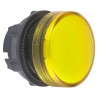 Schneider Electric Yellow Pilot Light 22 mm Cutout Panel Mount Harmony XB5 Series ZB5AV083S