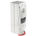 Scame Socket Switchable IP44 3+N+E Earthing Position 6h Straight Industrial Interlock 32A 400V IP44