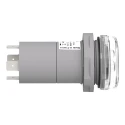 Schneider Electric Panel Mount White LED Pilot Light Harmony 400V IP67 Round XB5EV57L4