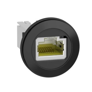 Schneider Electric Harmony Series RJ45 Connector Female Panel Mount Straight 1 Port RJ45 