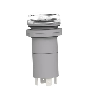 Schneider Electric Panel Mount Green, Red, Yellow LED Pilot Light, Harmony Series, 30mm Cutout, 400V, IP67, Round XB5EV57K4