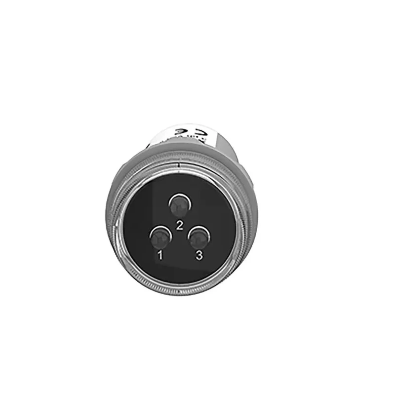 Schneider Electric Panel Mount Green, Red, Yellow LED Pilot Light, Harmony Series, 30mm Cutout, 400V, IP67, Round XB5EV57K4