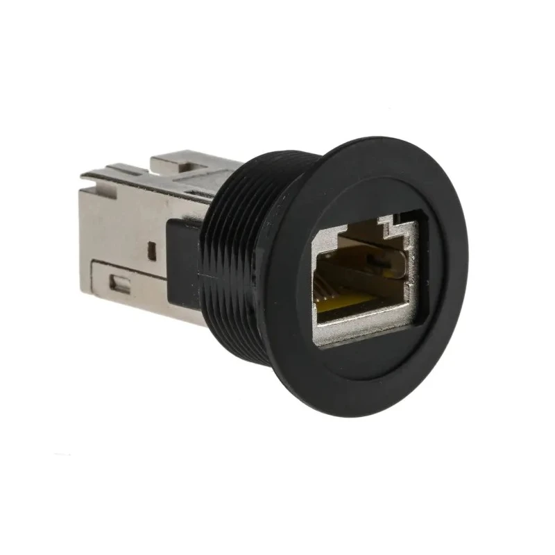 Schneider Electric Harmony Series RJ45 Connector Female Panel Mount Straight 1 Port RJ45 