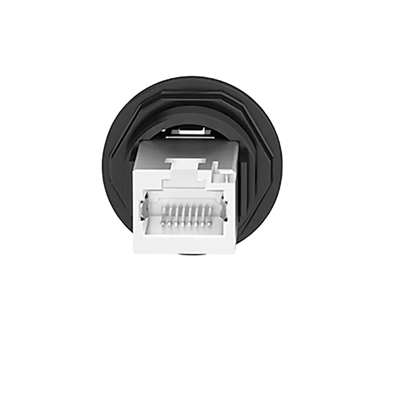 Schneider Electric Harmony Series RJ45 Connector Female Panel Mount Straight 1 Port RJ45 