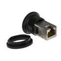 Schneider Electric Harmony Series RJ45 Connector Female Panel Mount Straight 1 Port RJ45 