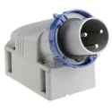 Scame OPTIMA-TOP Industrial Power Connector 63A 230V Blue Wall Mount IP67 IP67