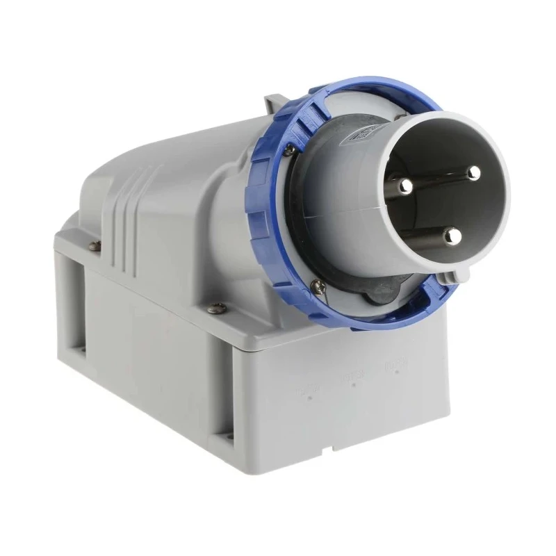 Scame OPTIMA-TOP Industrial Power Connector 63A 230V Blue Wall Mount IP67 IP67
