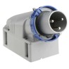 Scame OPTIMA-TOP Industrial Power Connector 63A 230V Blue Wall Mount IP67 IP67