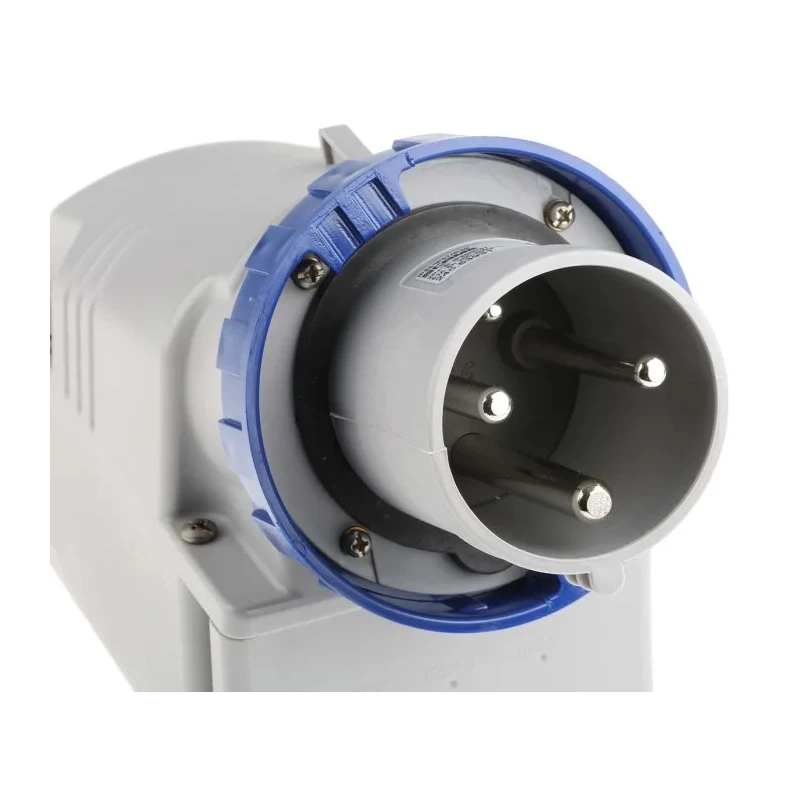 Scame OPTIMA-TOP Industrial Power Connector 63A 230V Blue Wall Mount IP67 IP67