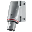 Scame OPTIMA-TOP Industrial Power Connector Red Wall Mount 3P+N+PE 63A 415V IP44 