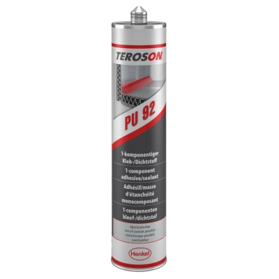 Teroson Industrial Adhesive Terostat PU 92 Paste Adhesive White Cartridge 310 ml TEROSTAT 92, WEISS
