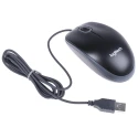 Logitech Wired Standard Keyboard & Mouse Set AZERTY (France) USB Optical 3-Button Black MK120