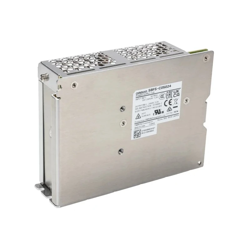 Omron S8FS-C Switched Mode DIN Rail Power Supply 264V AC/DC Input 24V DC, 2.2A Output, 350W 